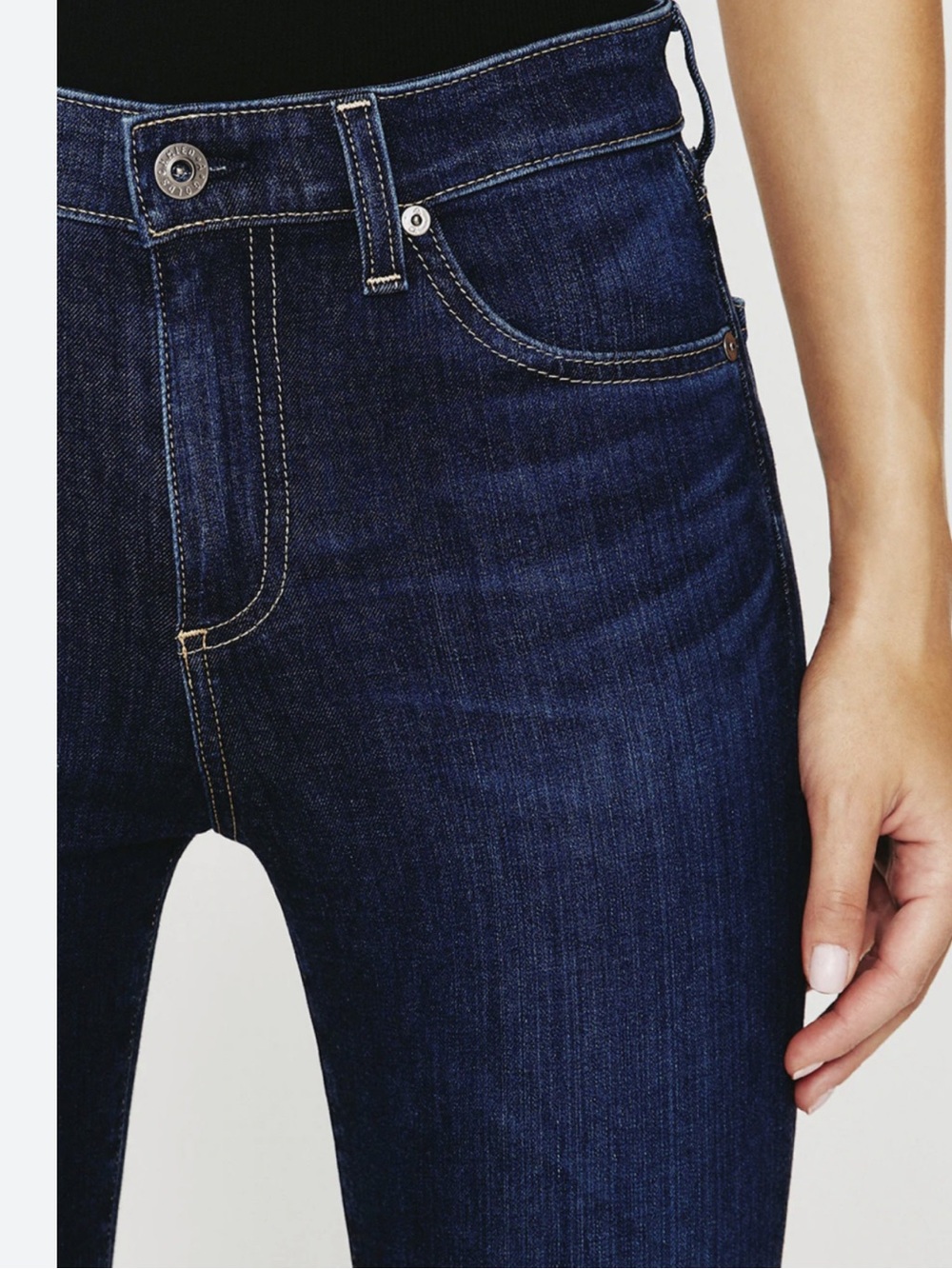 AG Mari High Rise Straight Jeans